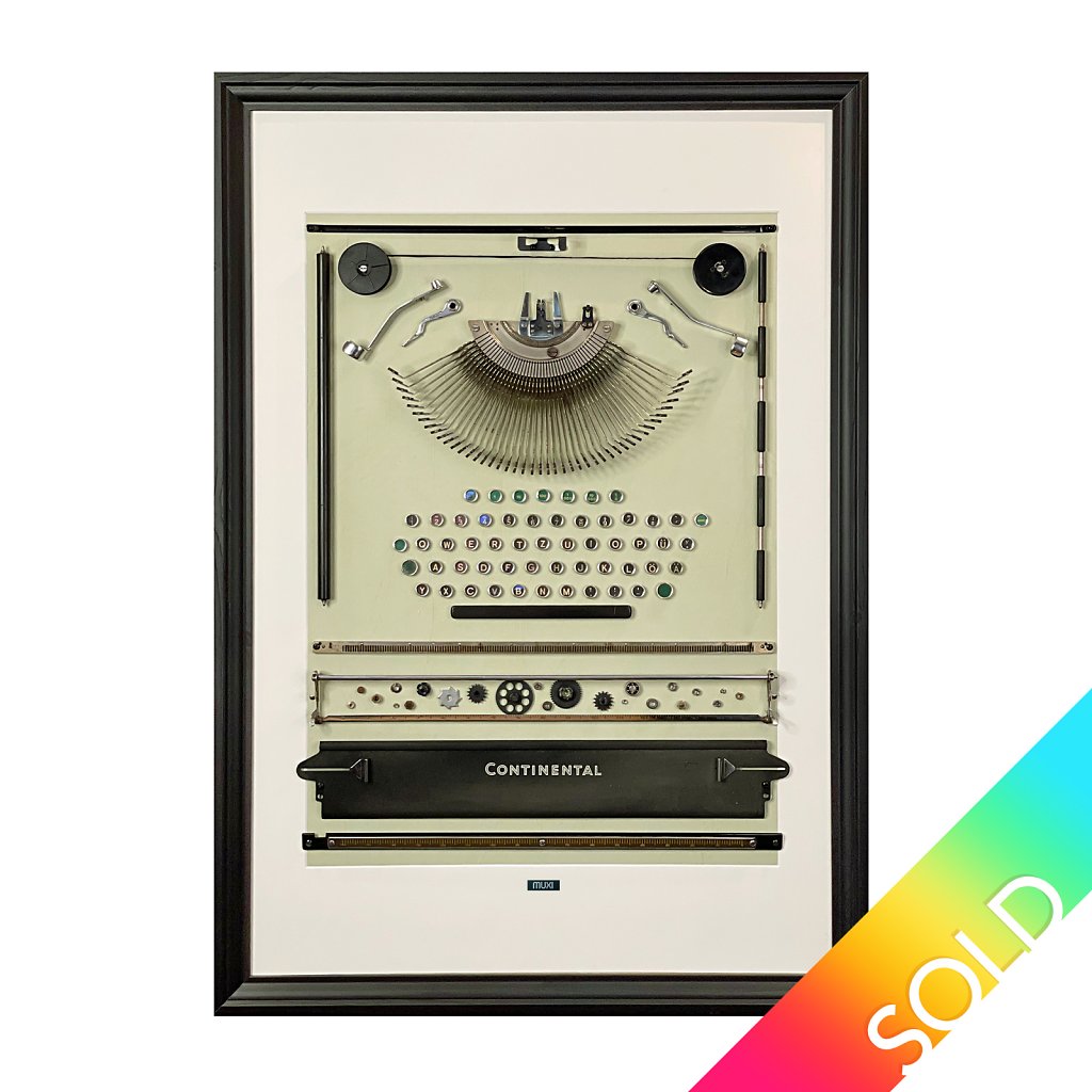 Muxi-framed-tech-typwriter-Continental-sold.jpg